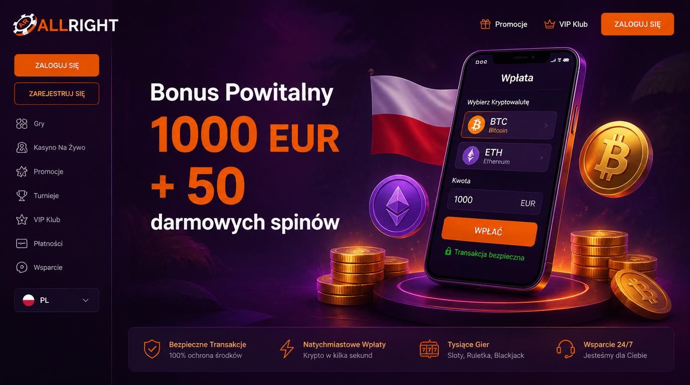 Bonus powitalny – szybszy start z kryptowalutami i darmowymi spinami  